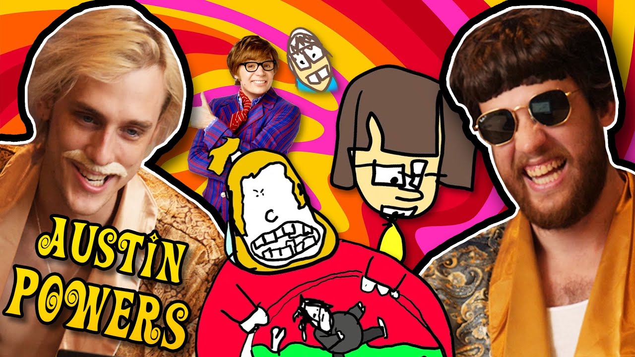 Drunk Drawing AUSTIN POWERS