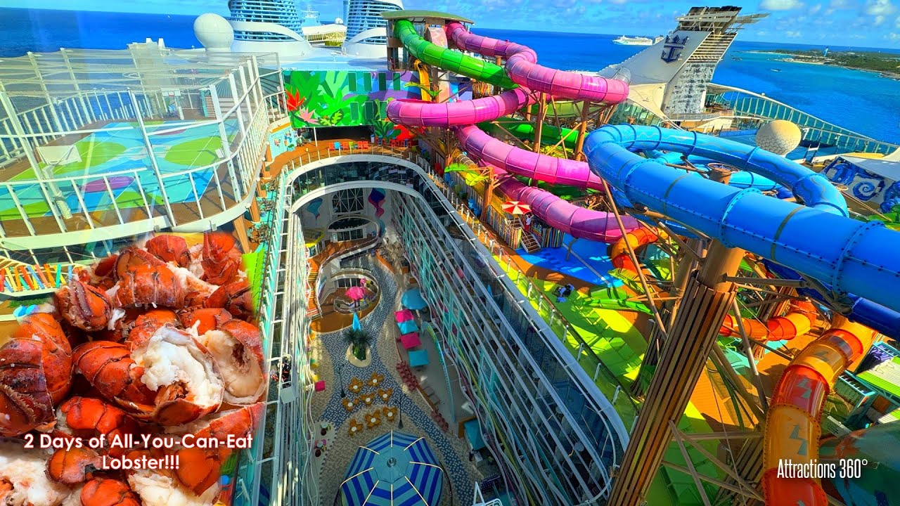 2 Days of All-You-Can-Eat Lobster! | ICON of the SEAS Full Tour! World's Largest Floating City!
