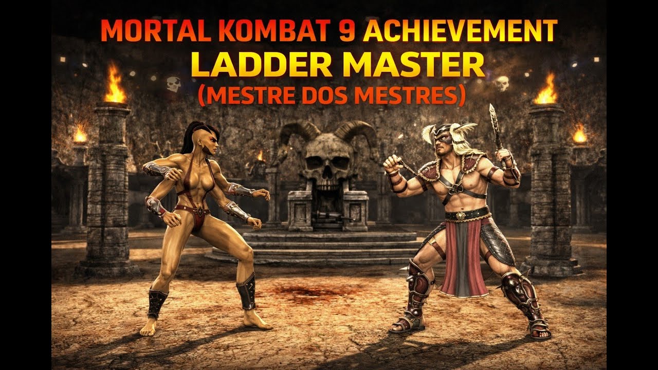 Mortal Kombat 9 - Achievement (Ladder Master) (Mestre dos mestres)