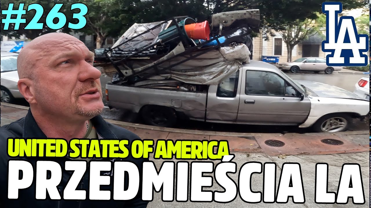 USA - LOS ANGELES mniej oficjalnie - PRZEDMIEŚCIA LA