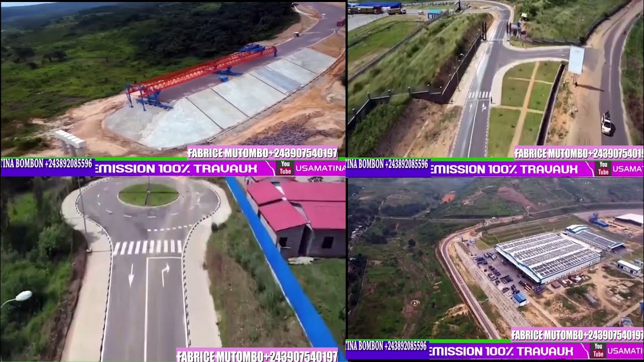 100%TRAVAUX ROCADE FATSHI 3EME MANDAT BOTALA INCROYABLE TRAVAUX NA ROCA