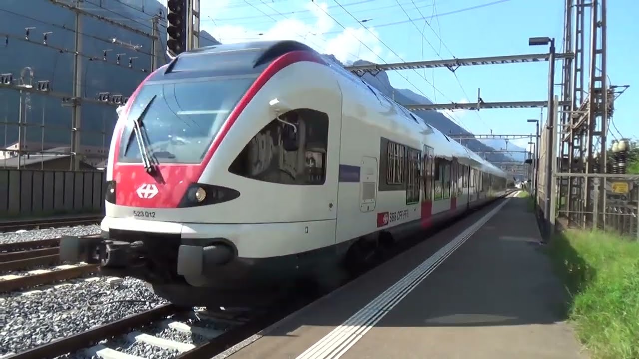 Bahnhof Erstfeld 2023 / Video Nr. 193