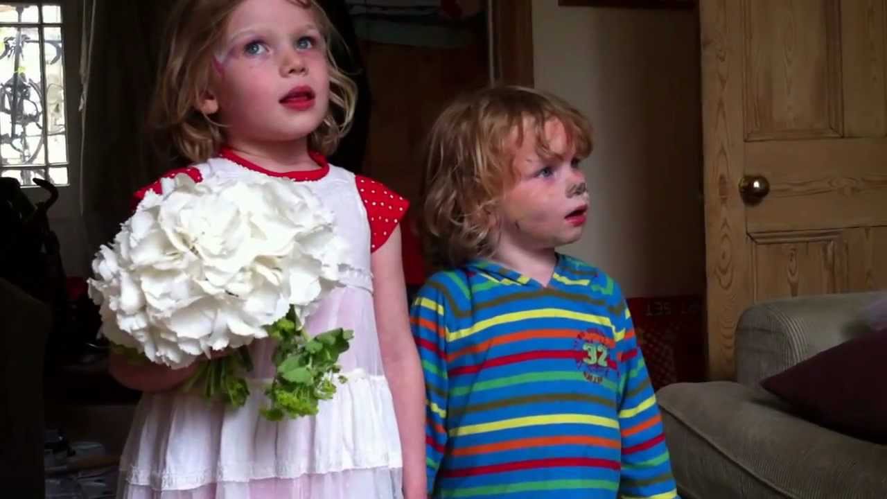 J & D play getting married!