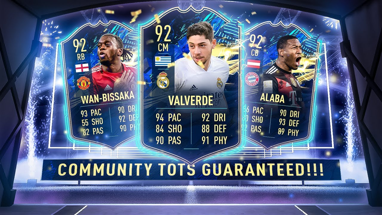 INSANE COMMUNITY TOTS GUARANTEED PACKS! #FIFA21 Ultimate Team