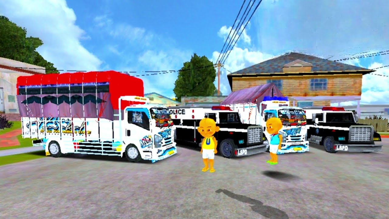 Upin dan Ipin Berhasil Kumpulkan Truk Oleng Keren dan Truk Oleng Polisi 😜🤪 ELTIVISION