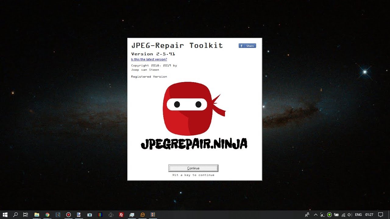 JPEG Repair is not a photo editor, it's a hex editor.