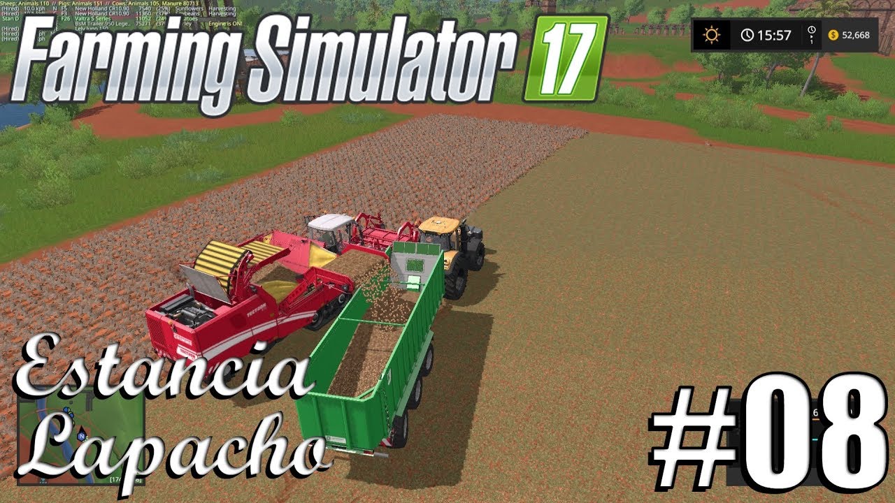 FS17 - Platinum Edition: Estancia Lapacho - Timelapse #8 - Potatoes For Everyone