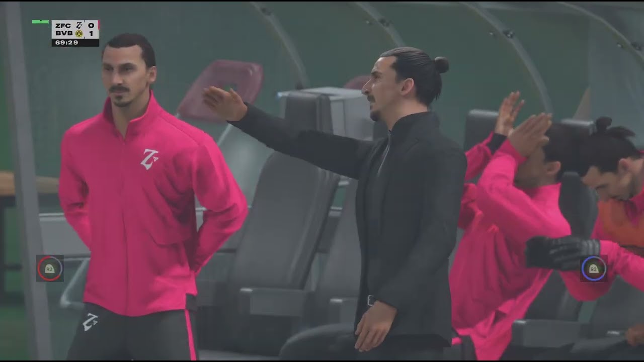 Zlatan FC vs Borussia Dortmund 