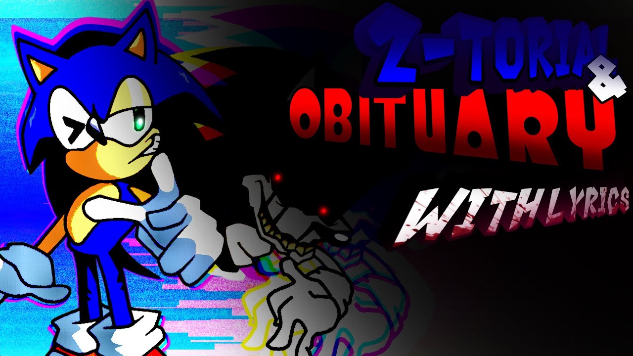 Obituary & 2torial WITH LYRICS | FNF Sonic Legacy Cover