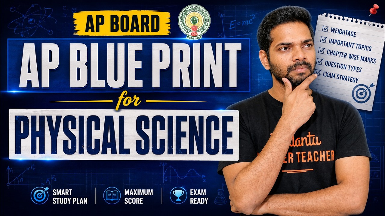 🔥 AP SSC 2027 Physical Science Blueprint | By Subbarao Sir