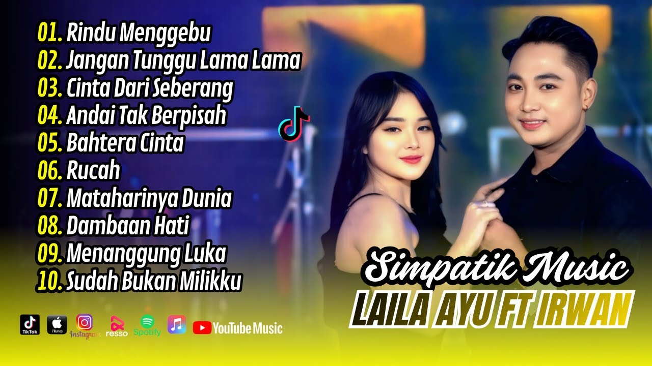 Laila Ayu Ft Irwan Simpatik - RINDU MENGGEBU - JANGAN TUNGGU LAMA LAMA || DANGDUT TERBARU 2025