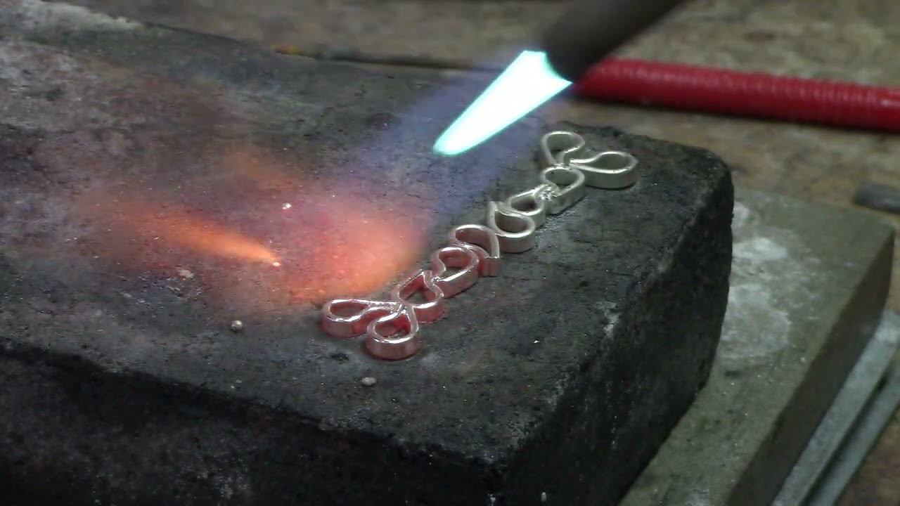 fusing argentium droplets