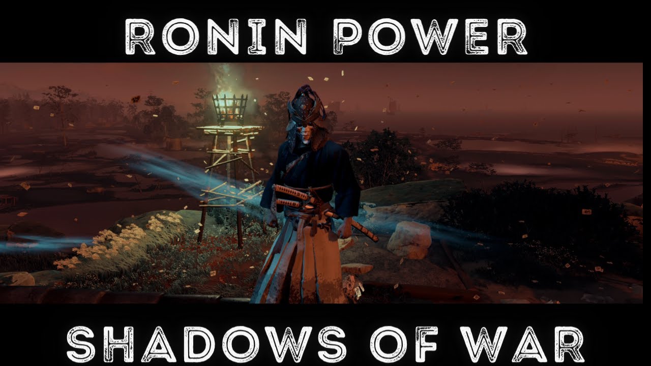 Ronin Power. Ghost of Tsushima Legends. Nightmare survival. Shadows of War.