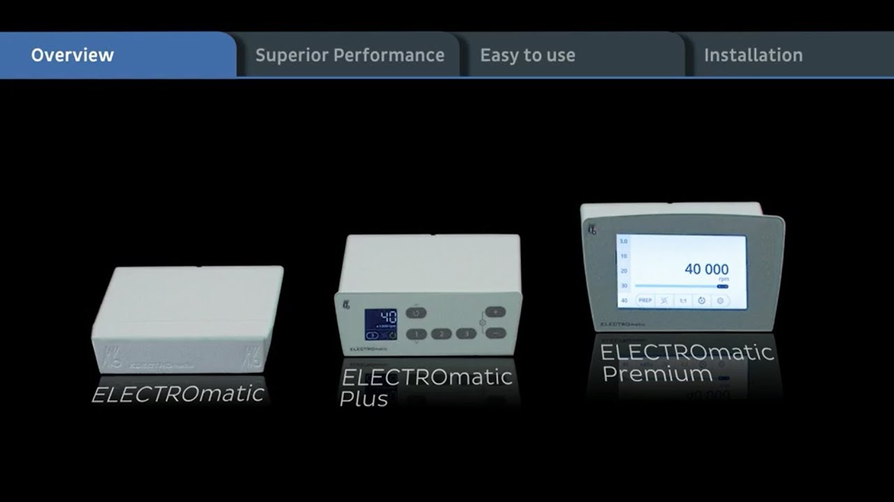 KaVo ELECTROmatic system introduction (EN Video - 1/6)