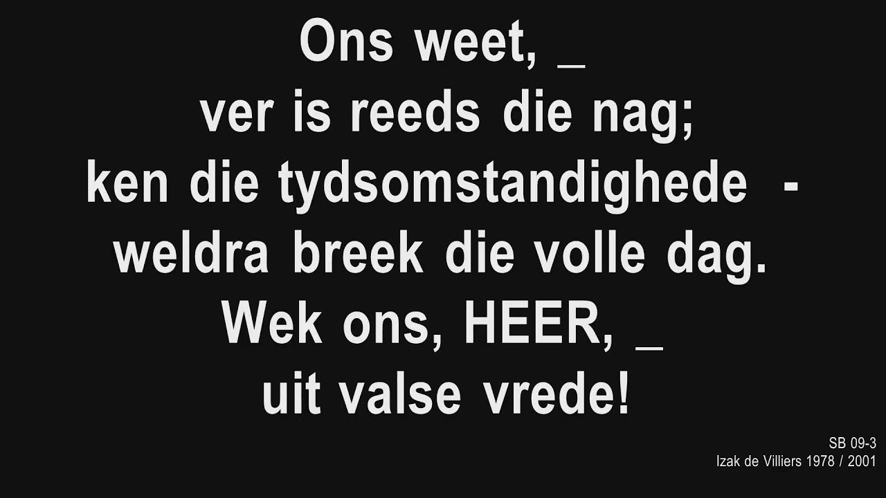 2026-04-05 Aanderediens : Prof Albert Coetsee