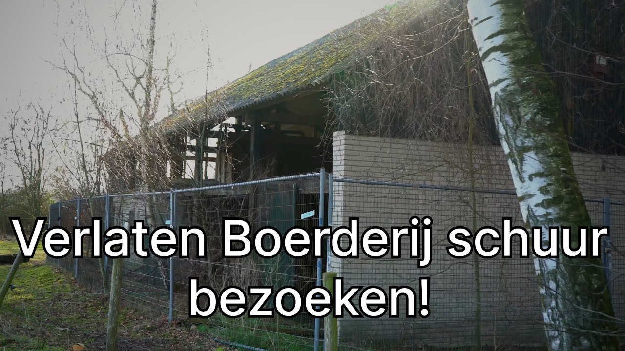 Verlaten Boederij schuur bezoeken 