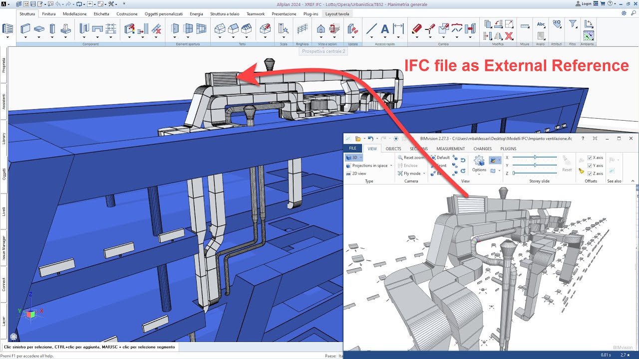 XREF IFC by Allplan