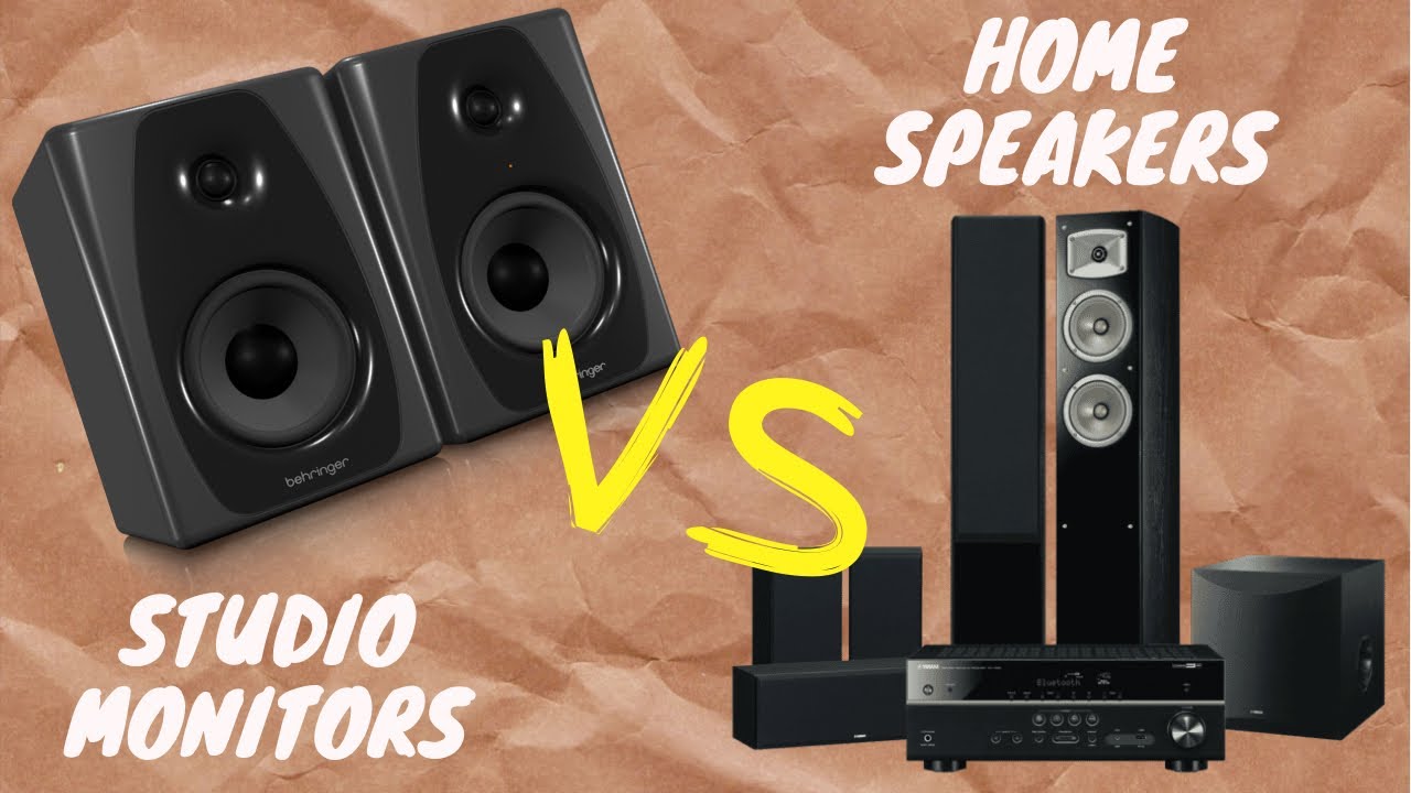 (In Hindi) Studio Monitors Vs Home Speakers