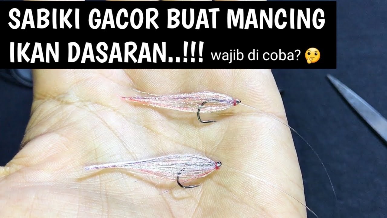 Cara buat umpan sabiki buat mancing ikan dasaran kedalam 80 meter
