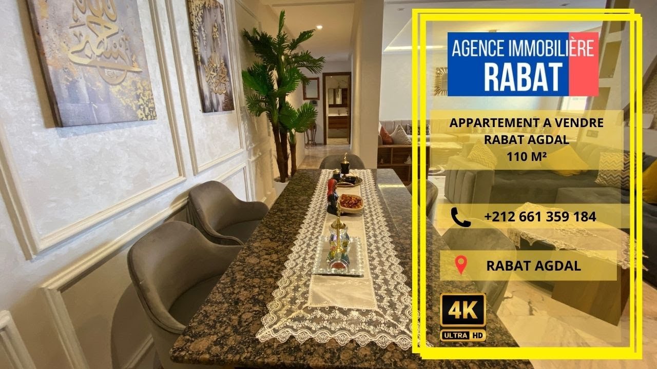 appartement a vendre rabat agdal