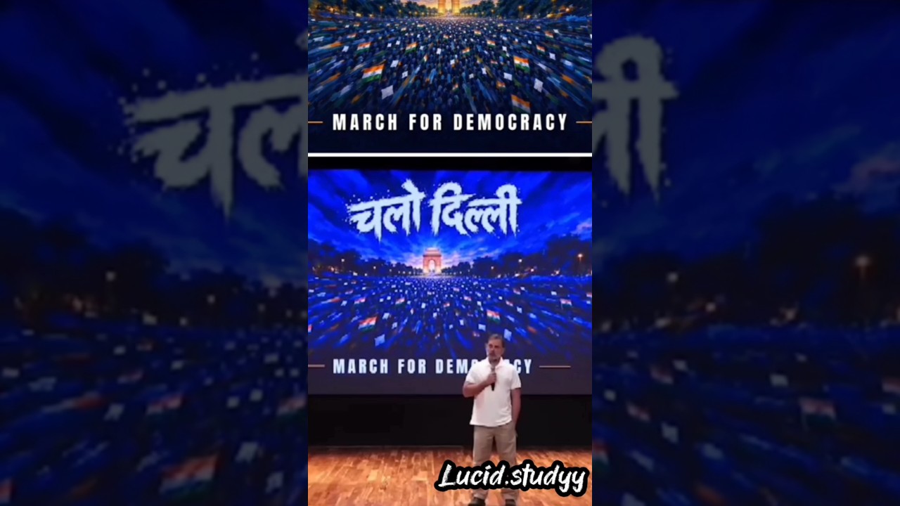 March For Democracy -Chalo delhi