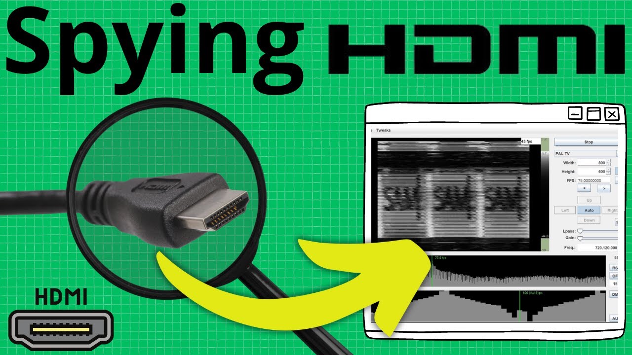 Мне наконец удалось: прослушивание сигнала HDMI с помощью TEMPESTSDR