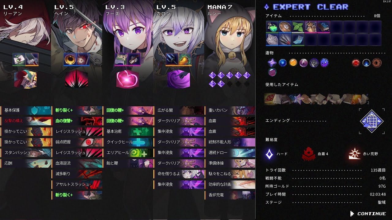クロノアークやる　その10【ハード　血霧4　赤い荒野】