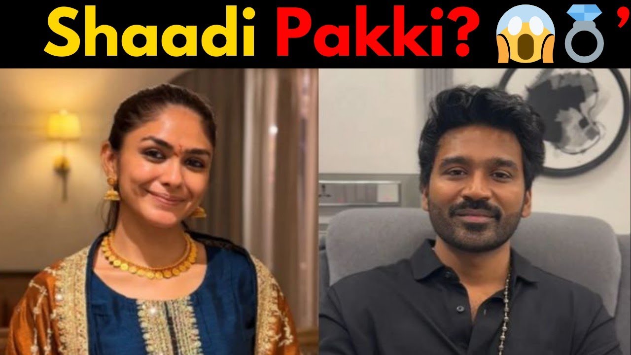 Dhanush Aur Mrunal Thakur Ki Shaadi 14 February Ko? | Valentine’s Day Wedding Rumours Truth