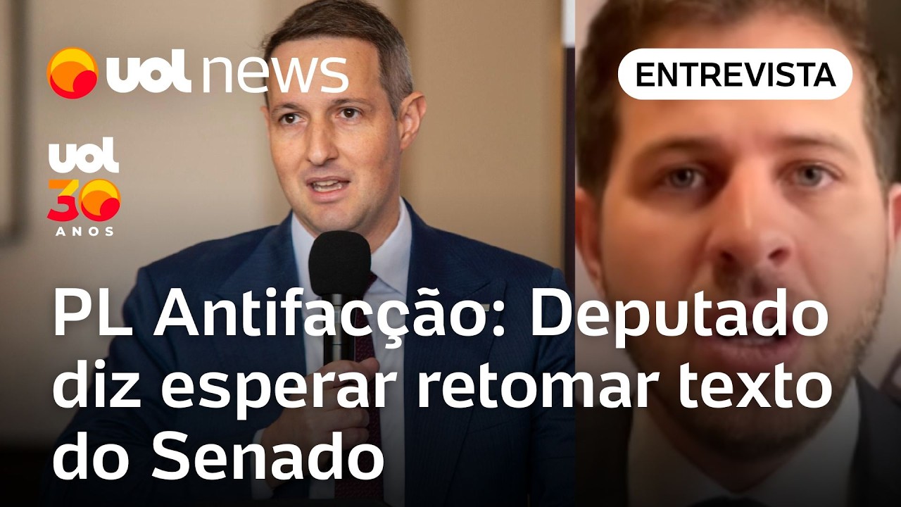 PL Antifacção: Esperamos retomar o texto do Senado, diz o deputado federal Pedro Campos