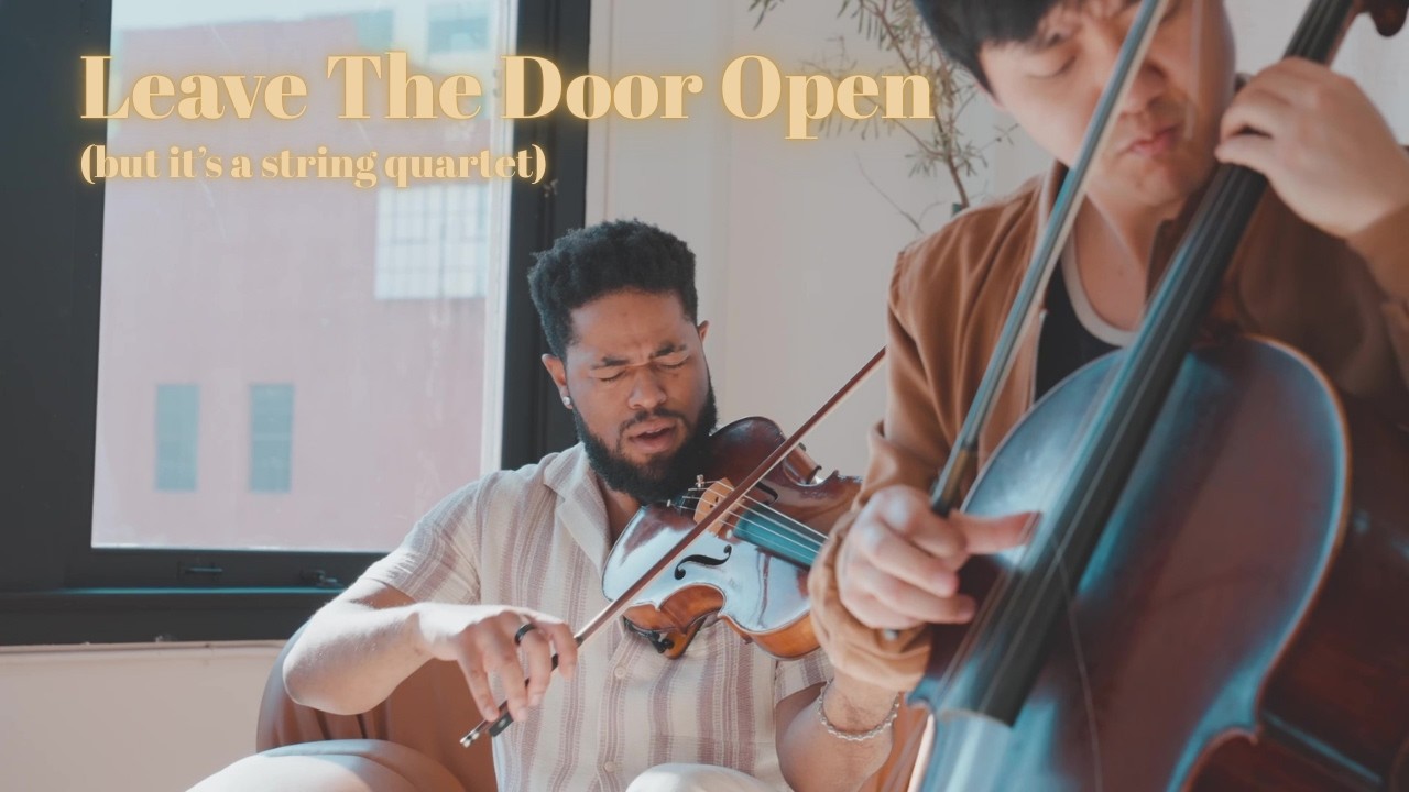 Leave The Door Open, but it's a String Quartet