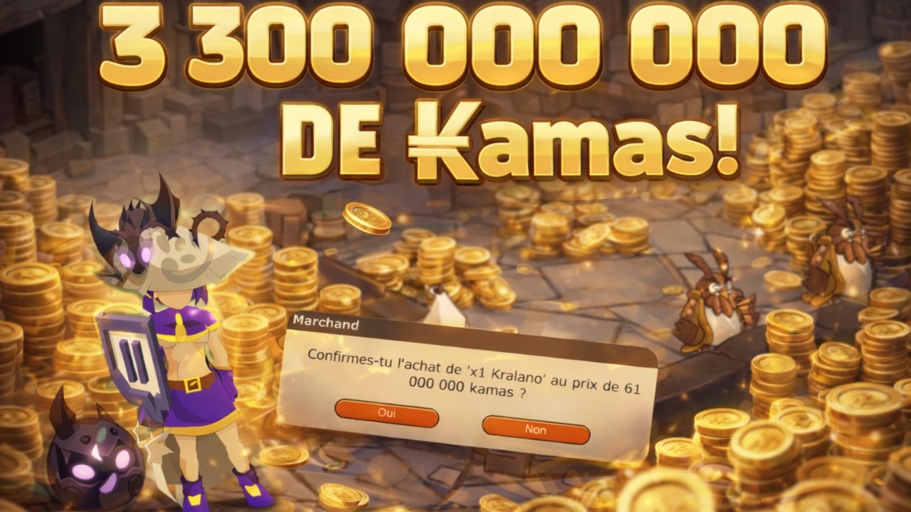 BILAN DE MA FORTUNE SUR DOFUS RETRO ET RÉCAP DES DERNIERS MOIS DE FARM ET PROJETS À VENIR... KAMAS