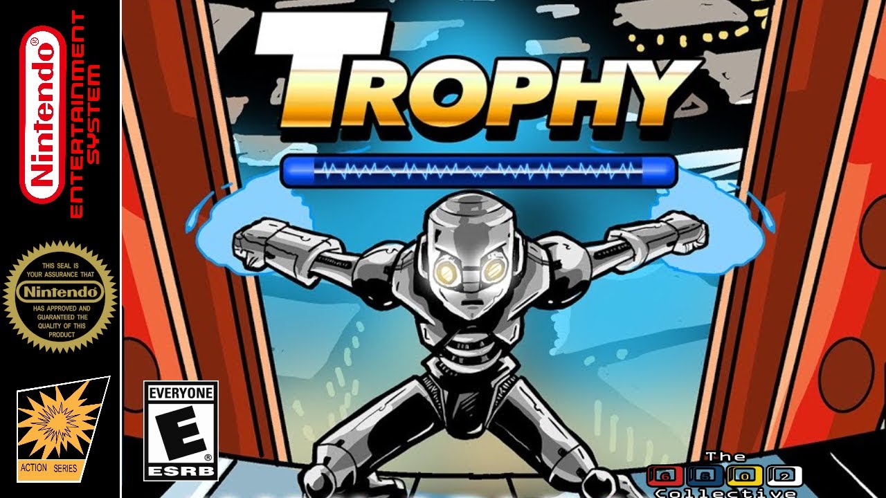 Trophy - Mega Man-Like [NES] Homebrew
