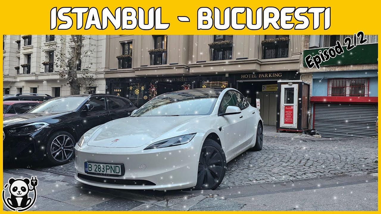 Din Turcia in Romania cu Tesla Model 3 LFP⚡Ne mai surprinde masina electrica in 2026? Episod 2/2