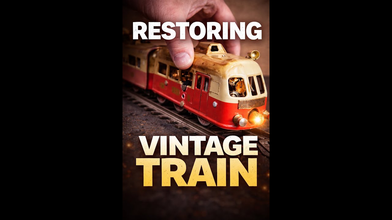 Restoring an Old Mechanical Train