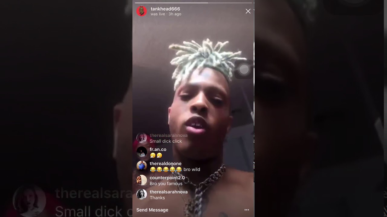 XXXTENTACION responds to sacrifice rumors on instagram live