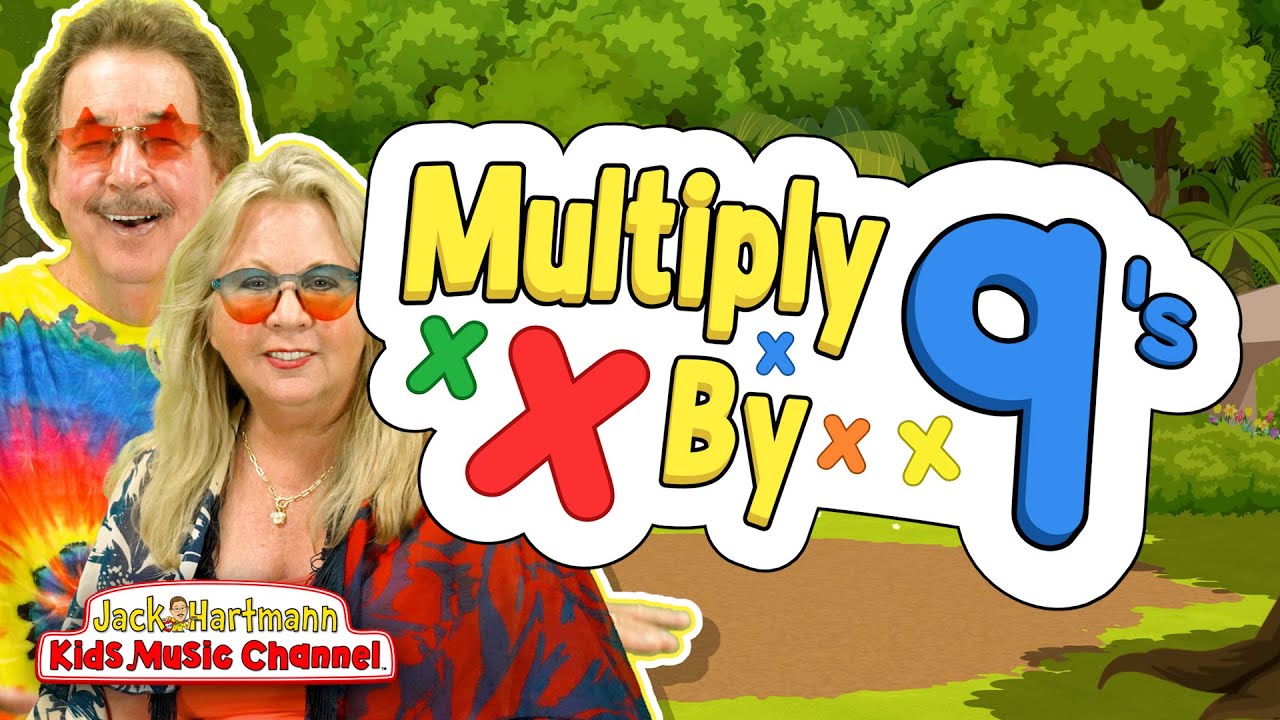 Multiply by 9's! | Multiply By Music | Jack Hartmann