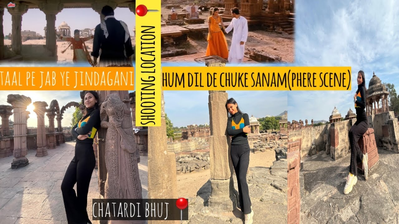 Visited very old monuments#chatardi bhuj#royalfamilytombs#bollywoodshootinglocation