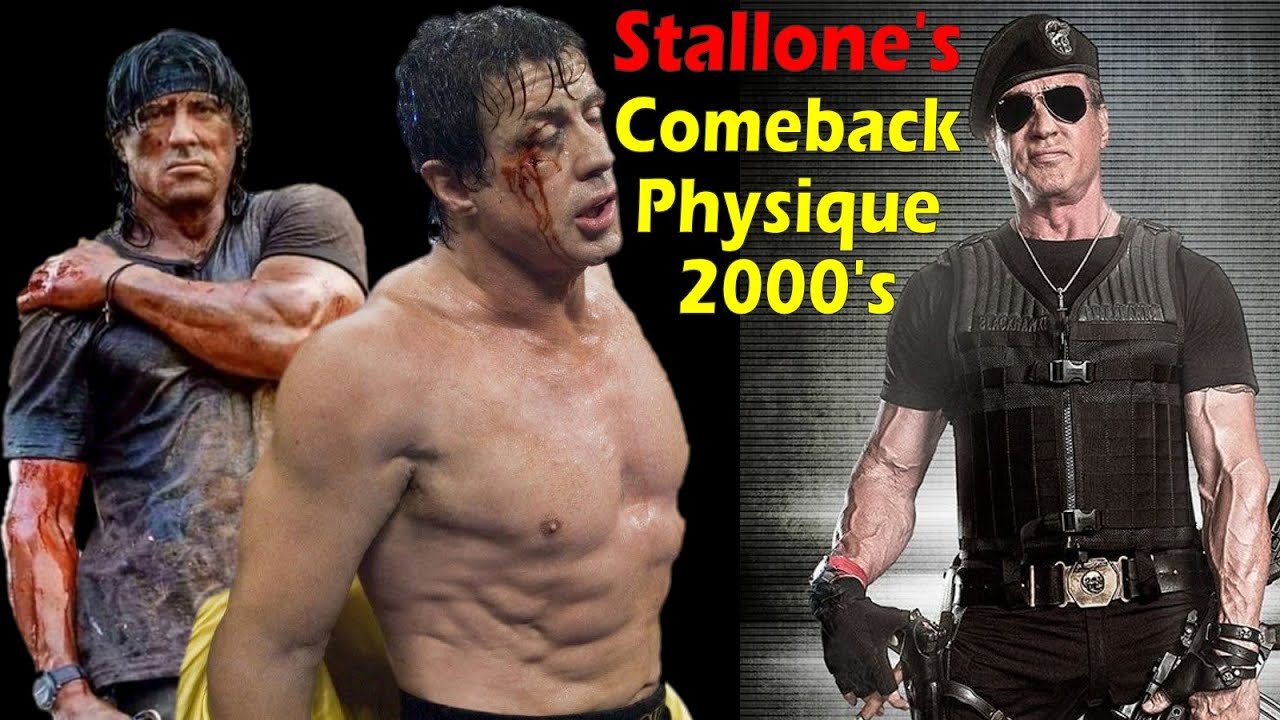 Stallone's Physique Comeback in the 2000s and the Time he got caught with Growth Hormone