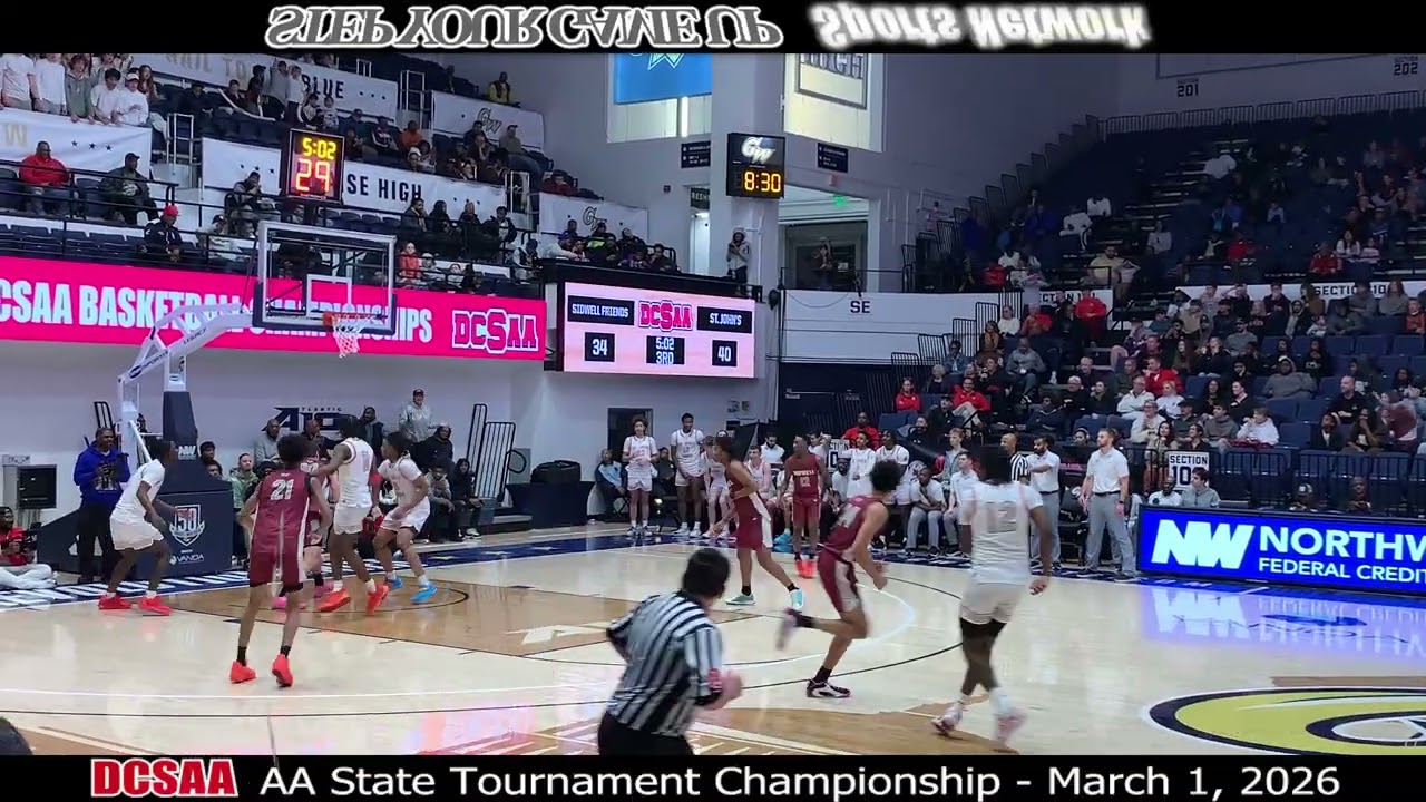 March 1, 2026- St. John's 63, Sidwell Friends 46