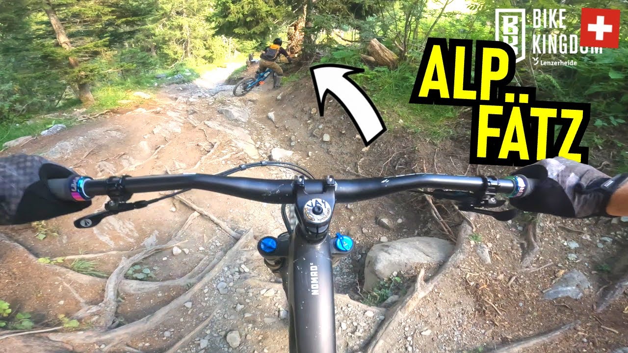 BIKE KINGDOM Lenzerheide: Alp Stätz Trail ⚫ FULL / Mountainbike MTB Enduro Schweiz