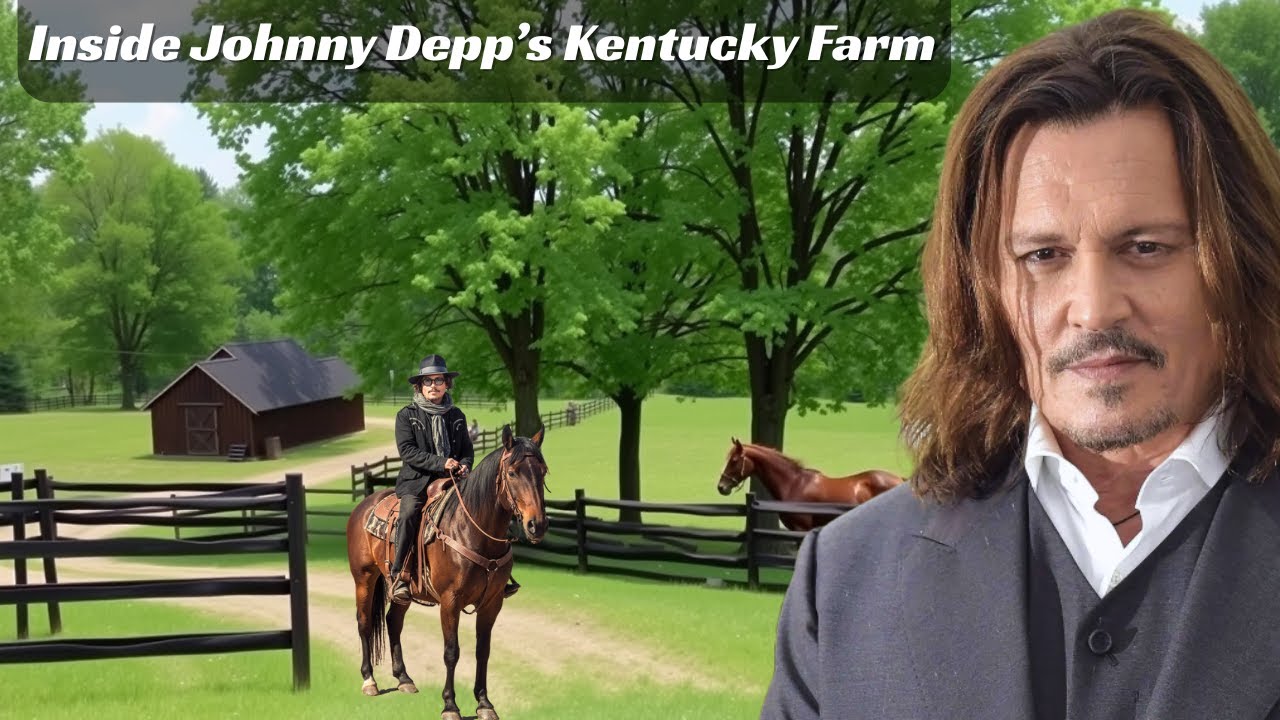 Johnny Depp’s 41-Acre Kentucky Horse Farm — Secret Billionaire Lifestyle ★ Yacht, jet, Net Worth