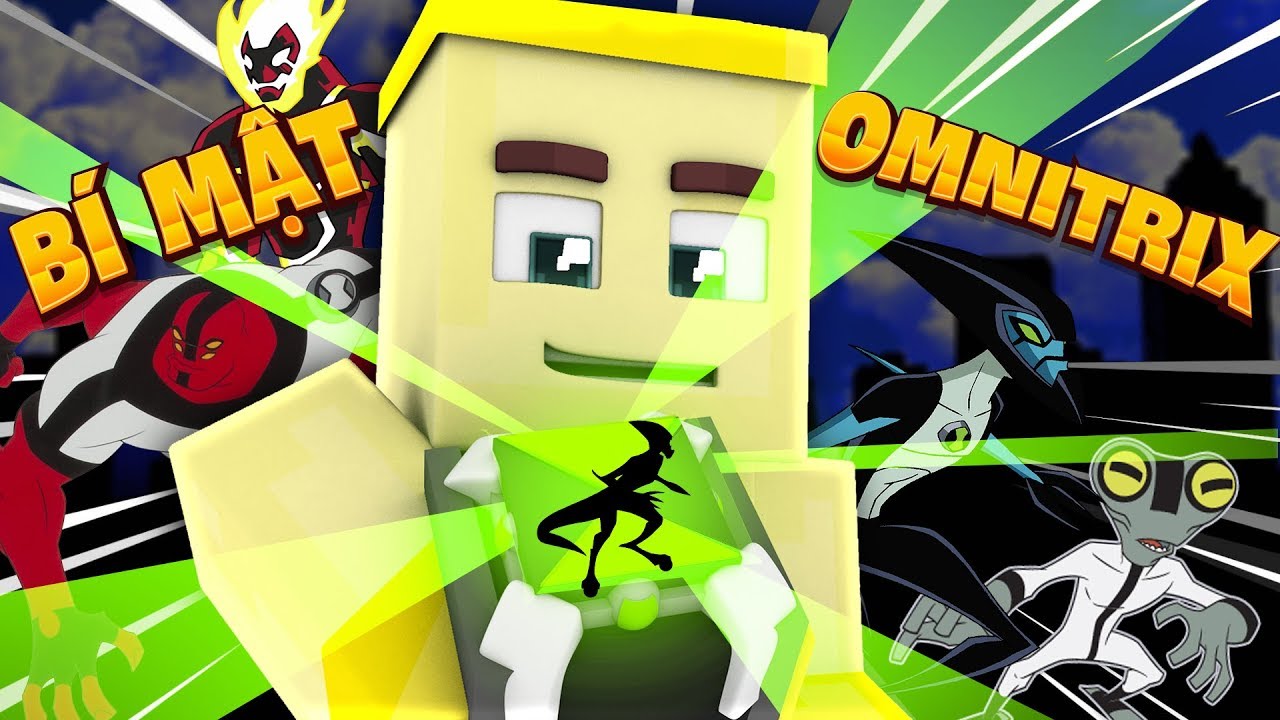 BÍ MẬT CỦA OMNITRIX - BEN 10 #2 (Minecraft Thành Phố Phim Hoạt Hình)