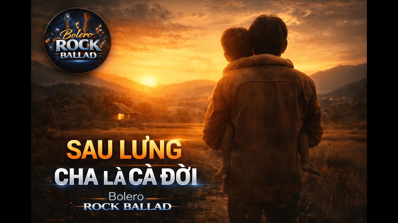 SAU LƯNG CHA LÀ CẢ ĐỜI | BOLERO ROCK BALLAD