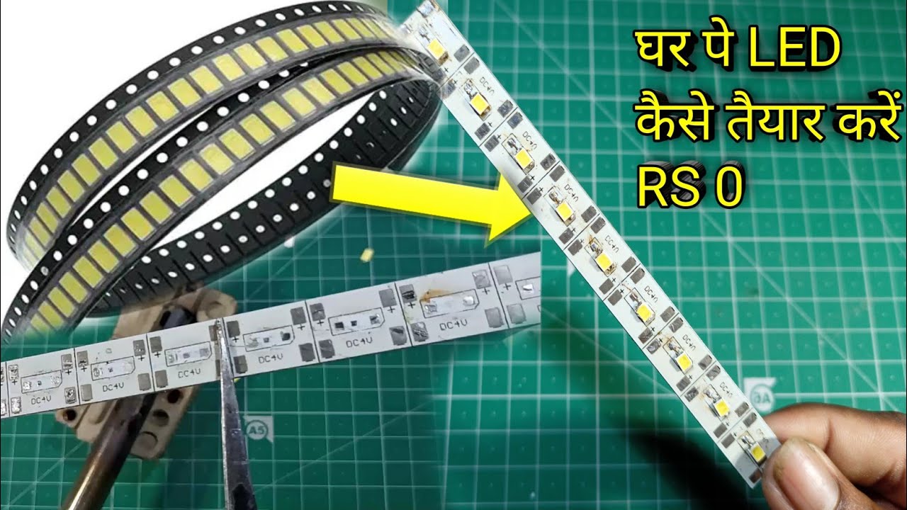 how to make 5 Volt led bulb mcpcb repair