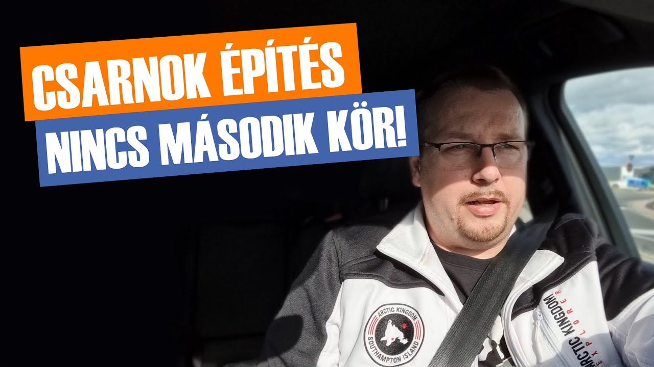 Csarnok &eacute;p&iacute;t&eacute;s, &aacute;raz&aacute;s. Nincs m&aacute;sodik k&ouml;r!