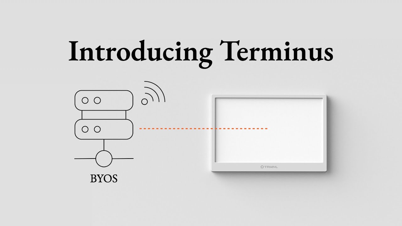 How to build a private e-ink dashboard on your home network