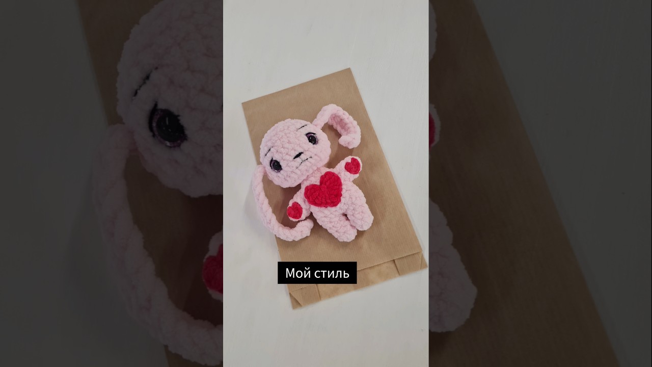 Как связать зайку #crochet #knithatpattern #knitting #вязание #pattern #diy