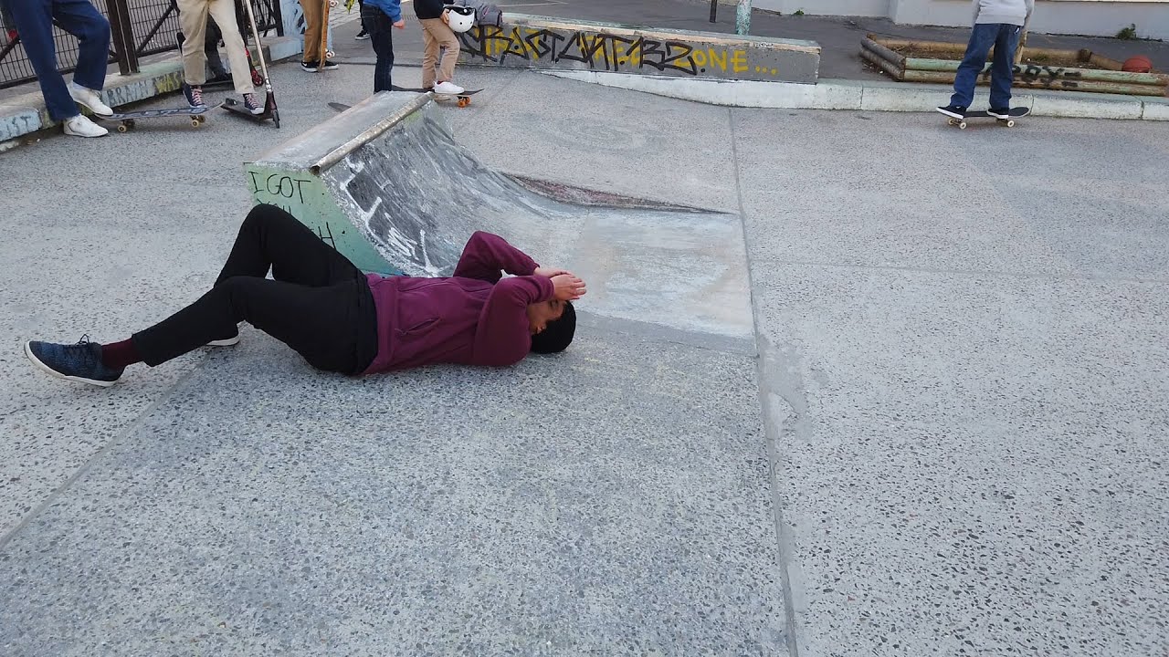 BONUS - Double kickflip au skatepark Jemmapes