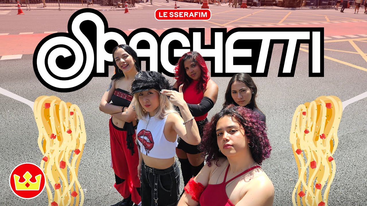 [KPOP IN PUBLIC - ONE TAKE] LE SSERAFIM (르세라핌) 'SPAGHETTI' | Dance Cover by STANDOUT from BRAZIL