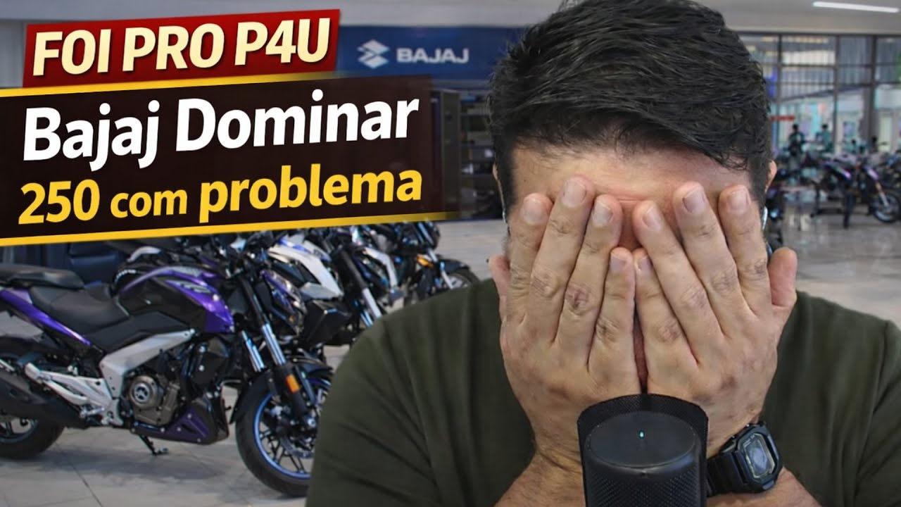 FOI PRO P4U - Bajaj Dominar 250 com problemas